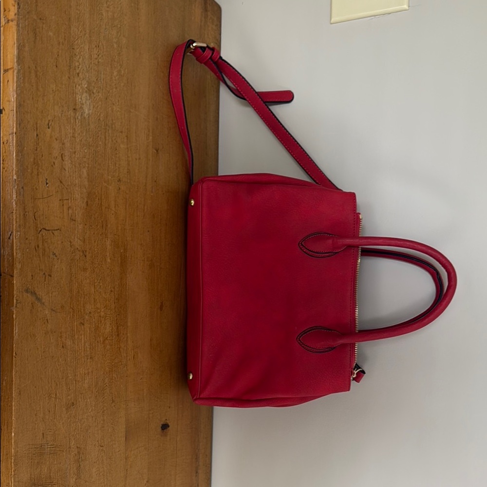 Elegant Red Women's Handbag